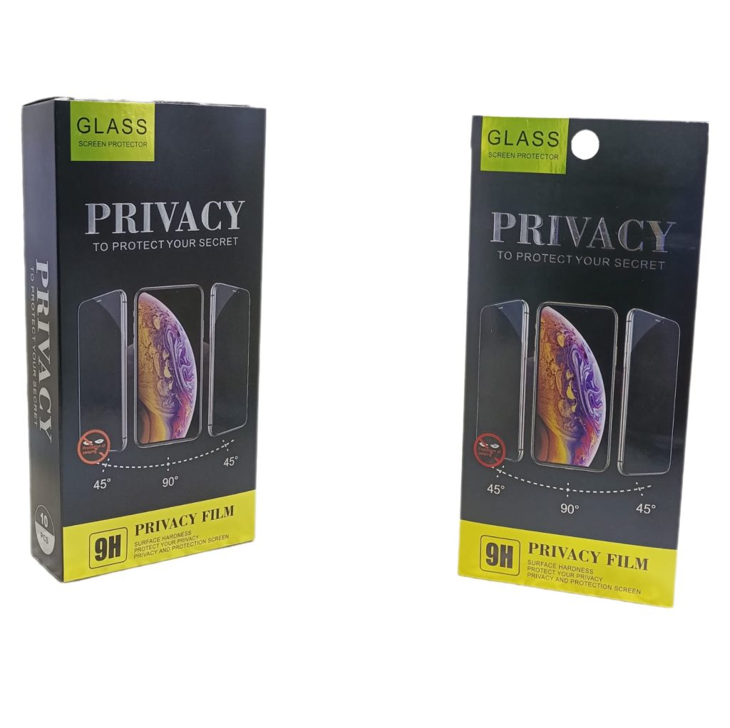 Privacy Anti-Spy Tempered Glass Screen Protector For all Models - ATALFA